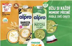 Globus Alpro Rostlinné nápoje nabídka