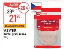Globus Váš výběr Kuřecí prsní šunka nabídka