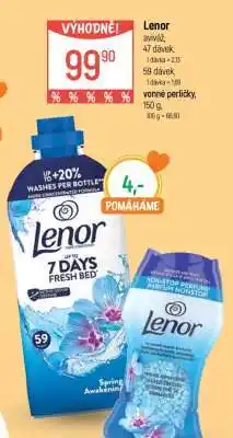 Globus Lenor aviváž a vonné perličky nabídka