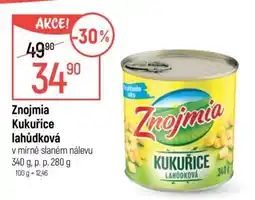 Globus Znojmia Kukuřice lahůdková nabídka