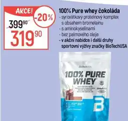 Globus 100% Pure whey čokoláda nabídka