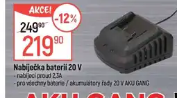 Globus Nabíječka baterií 20 V nabídka