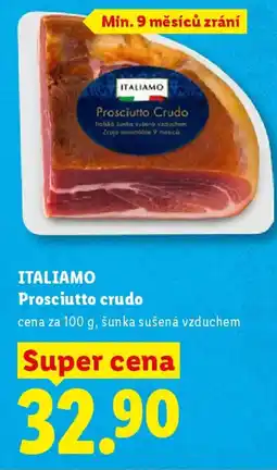 Lidl ITALIAMO Prosciutto crudo nabídka