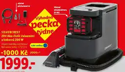 Lidl SILVERCREST 20V Aku čistič čalounění a koberců 200 W nabídka