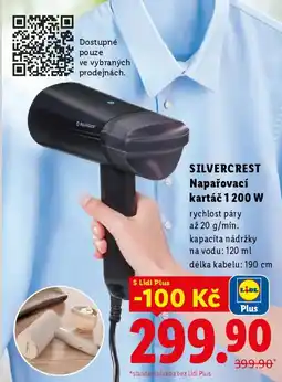 Lidl SILVERCREST Napařovací kartáč 1 200 W nabídka