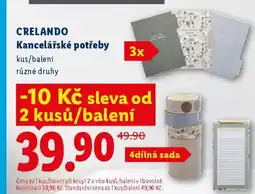 Lidl CRELANDO Kancelářské potřeby nabídka