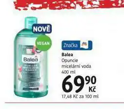 dm drogerie Balea micelární voda nabídka