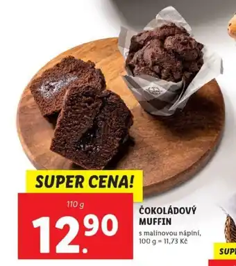 Lidl Čokoládový Muffin 110g nabídka