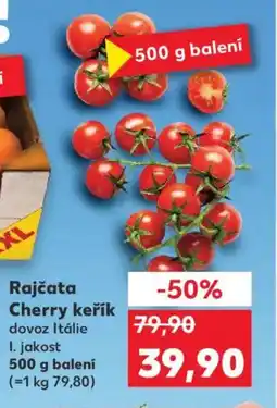 Kaufland Rajčata Cherry keřík nabídka