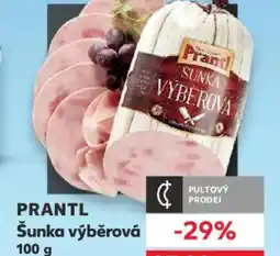 Kaufland PRANTL Šunka výběrová nabídka