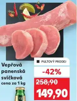 Kaufland Vepřová panenská svíčková nabídka