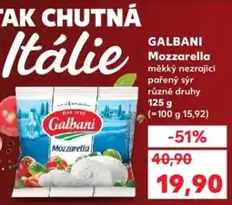 Kaufland GALBANI Mozzarella nabídka
