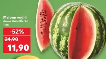 Kaufland Meloun vodní nabídka
