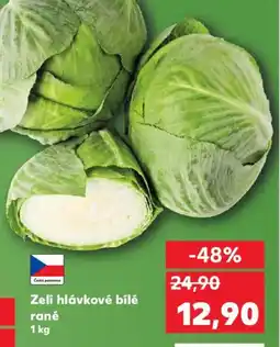Kaufland Zeli hlávkové bílé rané nabídka