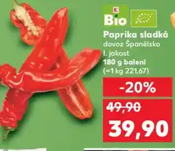 Kaufland Paprika sladká nabídka
