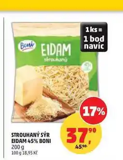 Penny Market STROUHANÝ SÝR EIDAM 45% BONI nabídka