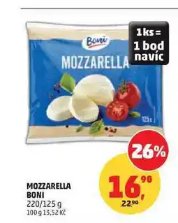 Penny Market MOZZARELLA BONI 220/125 g nabídka