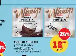 Penny Market PROTEIN NUTREND příchuť vanilka, čokoláda nabídka