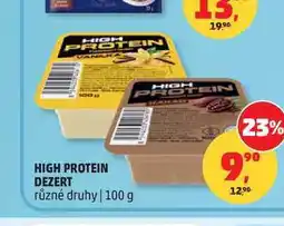 Penny Market HIGH PROTEIN DEZERT různé druhy nabídka
