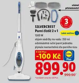 Lidl SILVERCREST Parní čistič 2v1 nabídka