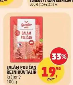 Penny Market SALÁM POLIČAN ŘEZNÍKŮV TALÍŘ nabídka