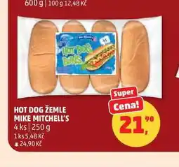 Penny Market HOT DOG ŽEMLE MIKE MITCHELL'S 4 ks nabídka