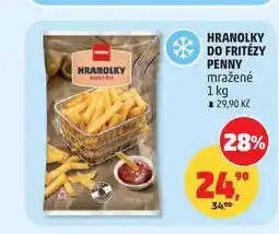 Penny Market HRANOLKY DO FRITÉZY PENNY mražené nabídka