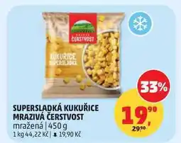 Penny Market SUPERSLADKÁ KUKUŘICE MRAZIVÁ ČERSTVOST mražená nabídka