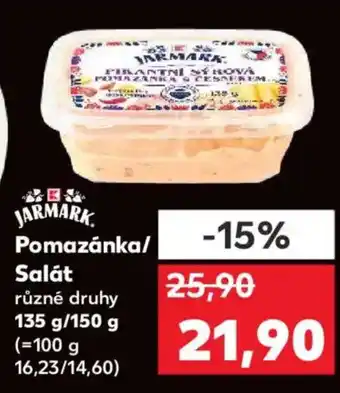Kaufland Pomazánka/ Salát nabídka