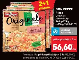 Kaufland DON PEPPE Pizza nabídka