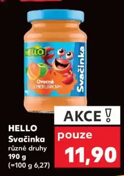 Kaufland HELLO Svačinka nabídka