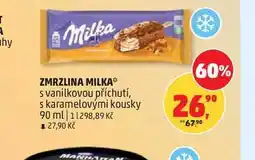 Penny Market ZMRZLINA MILKA s vanilkovou příchutí, s karamelovými kousky nabídka