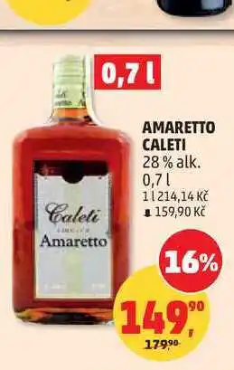 Penny Market AMARETTO CALETI 28% alk nabídka