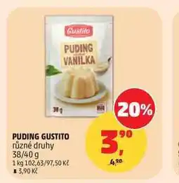 Penny Market PUDING GUSTITO 38/40 g nabídka