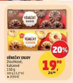 Penny Market VĚNEČKY ENJOY žloutkové, kakaové nabídka