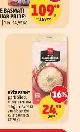Penny Market RÝŽE PENNY parboiled, dlouhozrnná nabídka