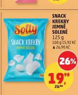 Penny Market SNACK KREKRY SNACK KREKRY JEMNĚ SOLENÉ nabídka