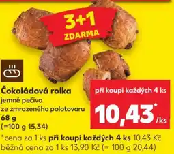Kaufland Čokoládová rolka jemné pečivo nabídka