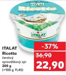 Kaufland ITALAT Ricotta nabídka
