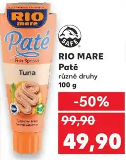 Kaufland RIO MARE Paté nabídka