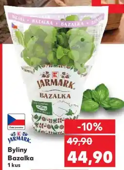 Kaufland Byliny Bazalka nabídka