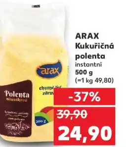 Kaufland ARAX Kukuřičná polenta nabídka