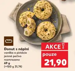 Kaufland Donut s náplní nabídka