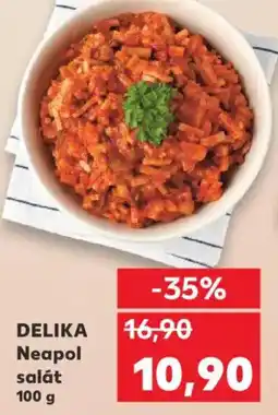 Kaufland DELIKA Neapol salát nabídka