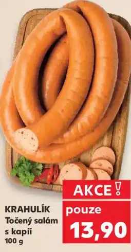 Kaufland KRAHULIK Točený salám s kapií nabídka