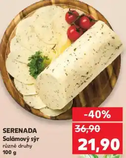 Kaufland SERENADA Salámový sýr nabídka