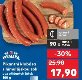 Kaufland Pikantní klobása s himalájskou soli nabídka