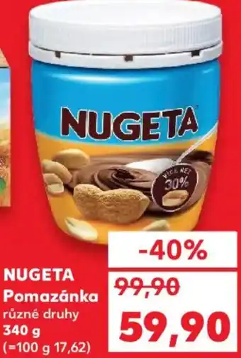Kaufland NUGETA Pomazánka nabídka