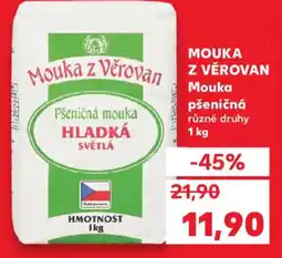Kaufland MOUKA Z VĚROVAN Mouka pšeničná nabídka