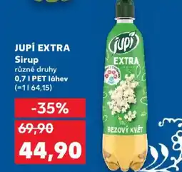 Kaufland JUPÍ EXTRA Sirup nabídka